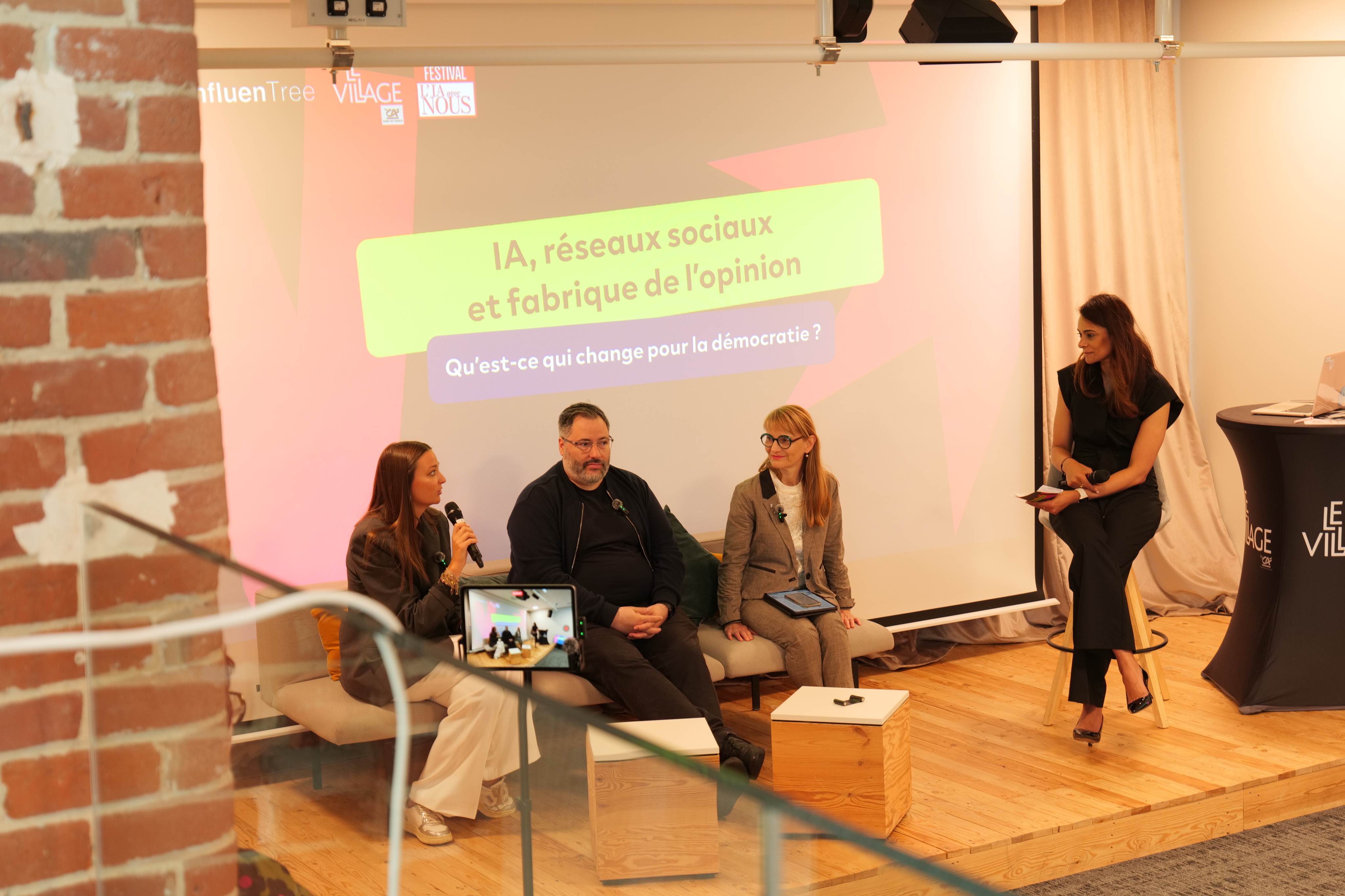 Conférence Influentree sur l’intelligence artificielle, les réseaux sociaux et l’opinion